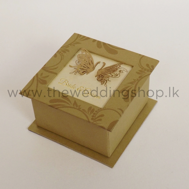 Butterfly Framed Cake Box The Wedding Shop Sri Lanka