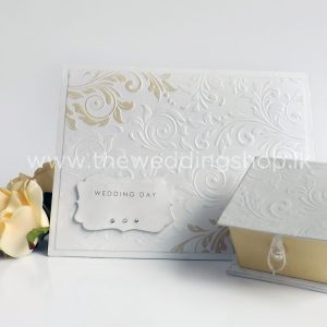 white-embossed-wedding-invitation